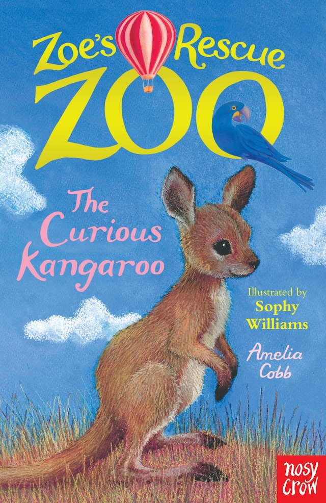 Couverture de livre pour Zoe's Rescue Zoo: The Curious Kangaroo