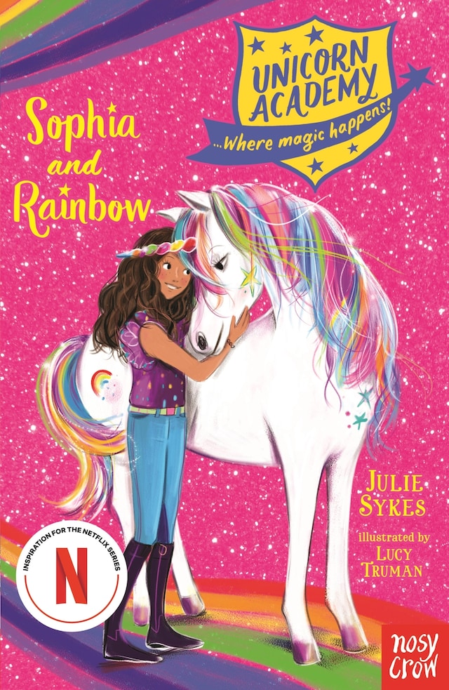 Boekomslag van Unicorn Academy: Sophia and Rainbow