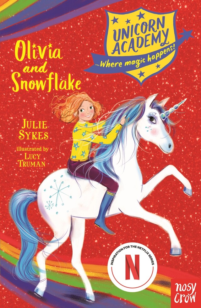 Book cover for Unicorn Academy: Olivia and Snowflake