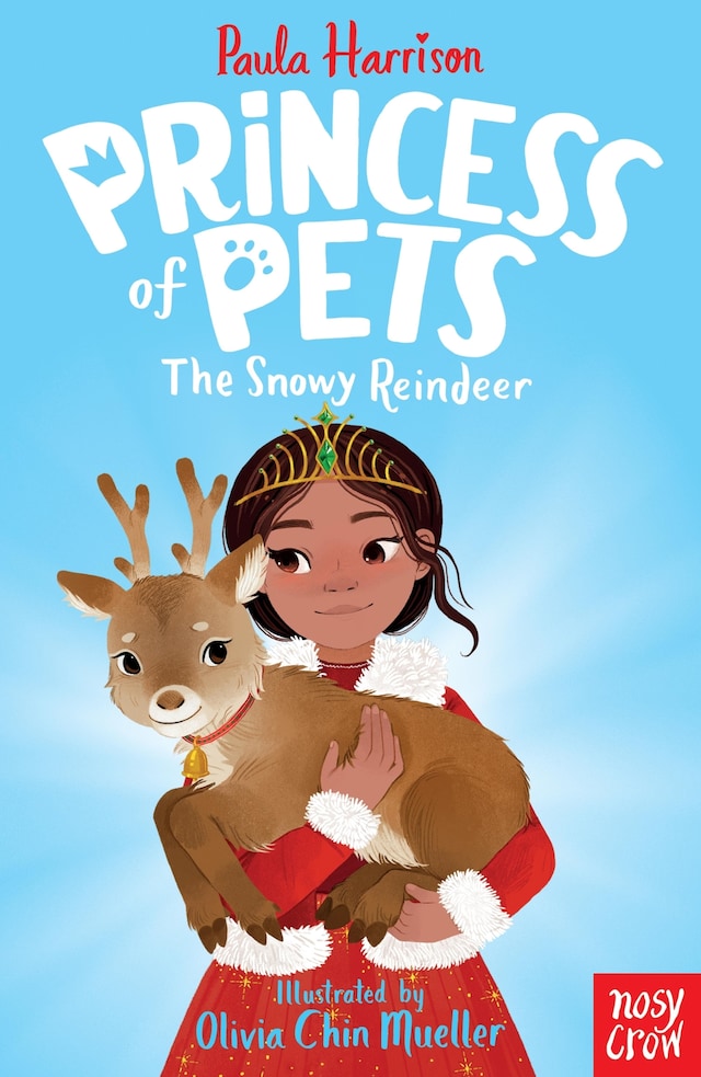 Portada de libro para Princess of Pets: The Snowy Reindeer