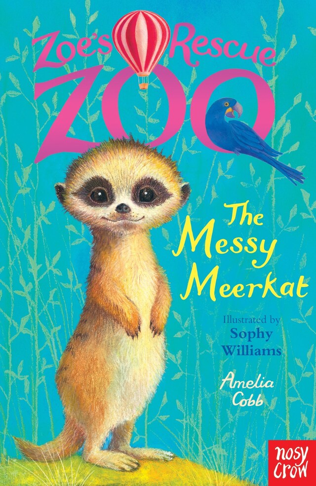 Couverture de livre pour Zoe's Rescue Zoo: The Messy Meerkat