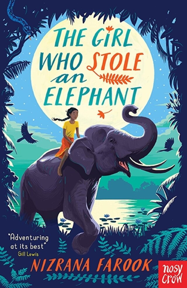 Kirjankansi teokselle The Girl Who Stole an Elephant