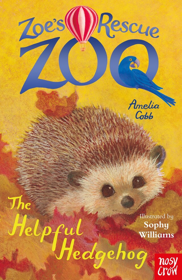 Portada de libro para Zoe's Rescue Zoo: The Helpful Hedgehog