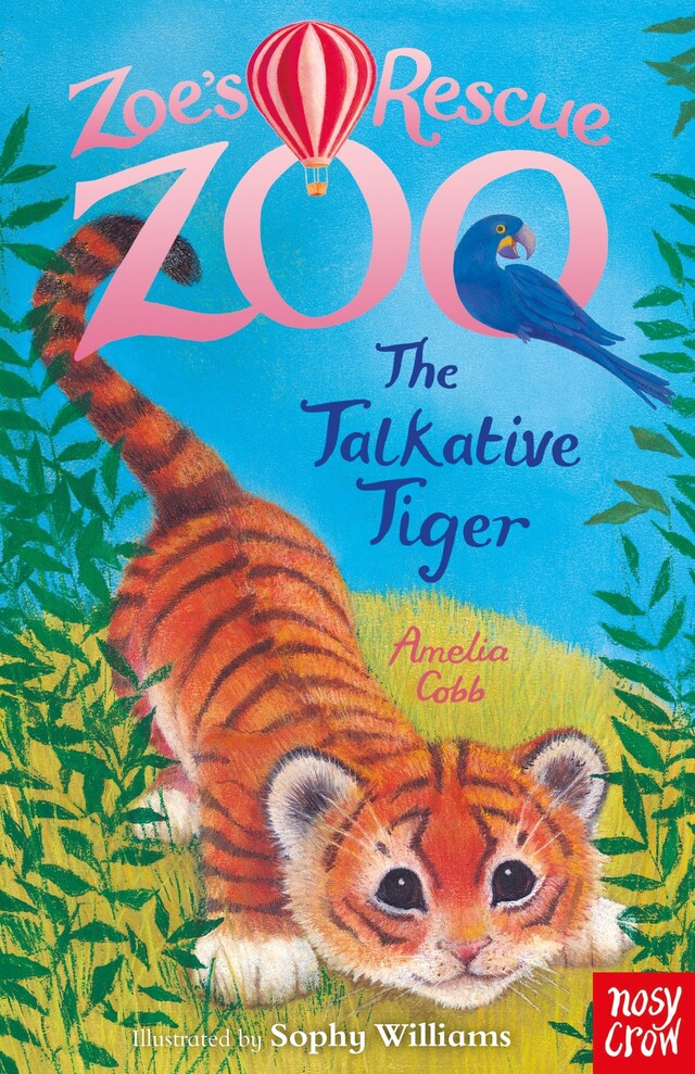 Zoe's Rescue Zoo: The Talkative Tiger Book cover for Zoe's Rescue Zoo: The Talkative Tiger