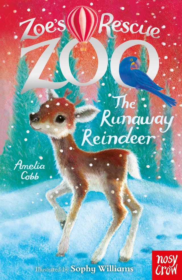 Book cover for Zoe's Rescue Zoo: The Runaway Reindeer