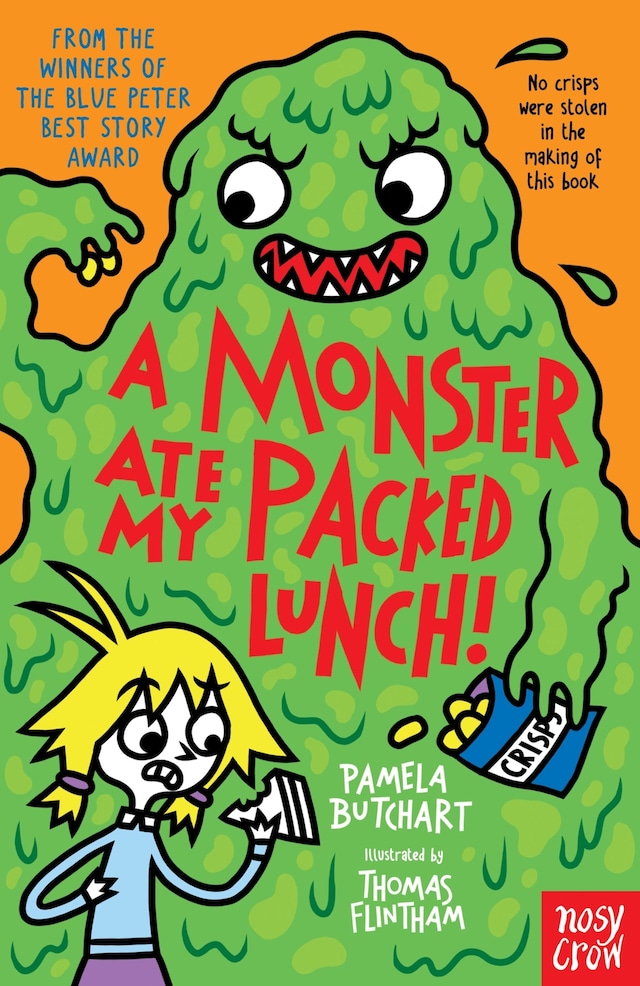 Book cover for A Monster Ate My Packed Lunch!