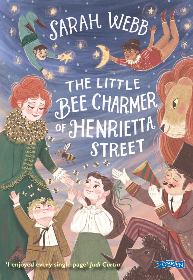 Kirjankansi teokselle The Little Bee Charmer of Henrietta Street