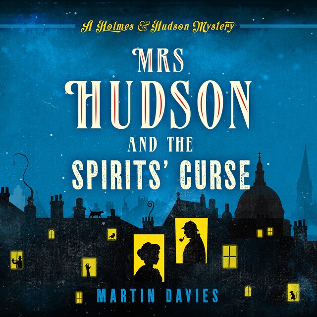 Book cover for Mrs Hudson and the Spirits' Curse