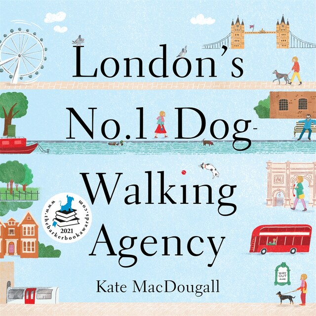 Okładka książki dla London's No. 1 Dog-Walking Agency