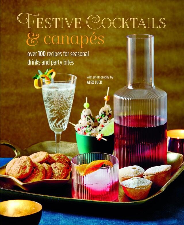 Book cover for Festive Cocktails & Canapes