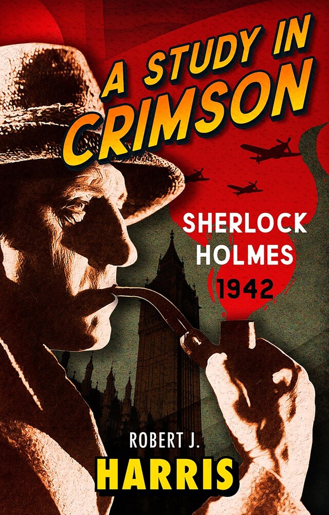 Book cover for A Study in Crimson