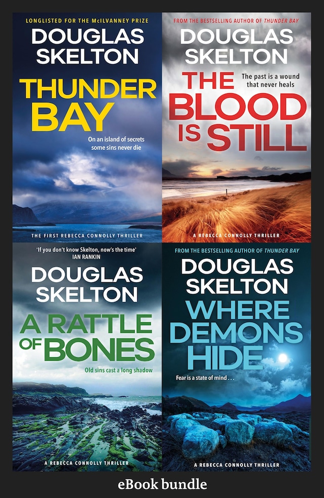 Book cover for The Rebecca Connolly Thrillers: Books 1–4