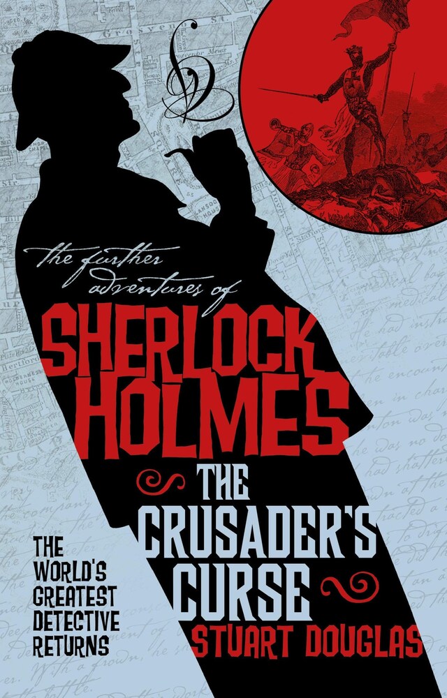 Sherlock Holmes and the Crusader's Curse Boekomslag van Sherlock Holmes and the Crusader's Curse