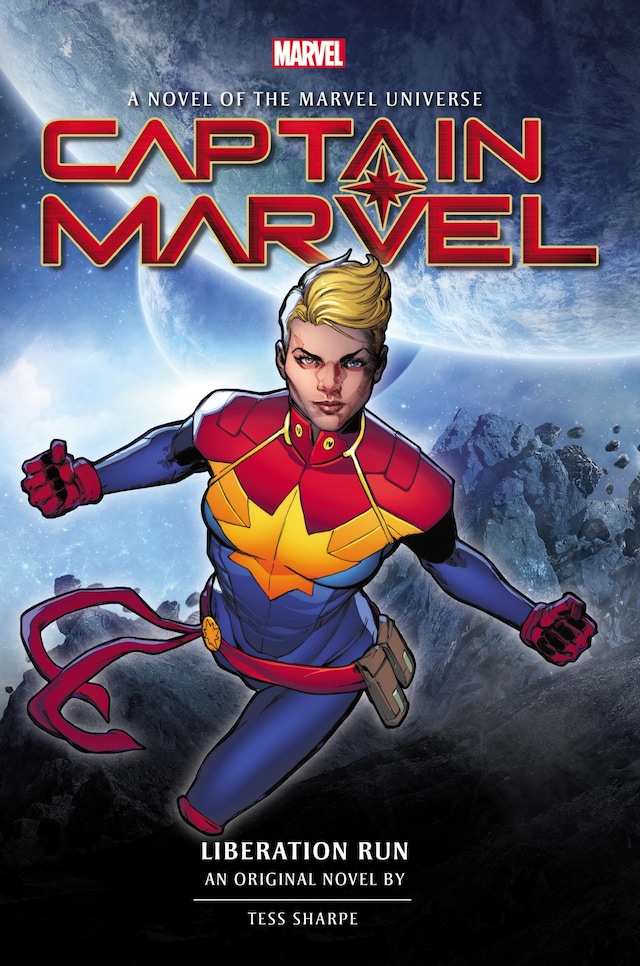 Book cover for Captain Marvel: Liberation Run
