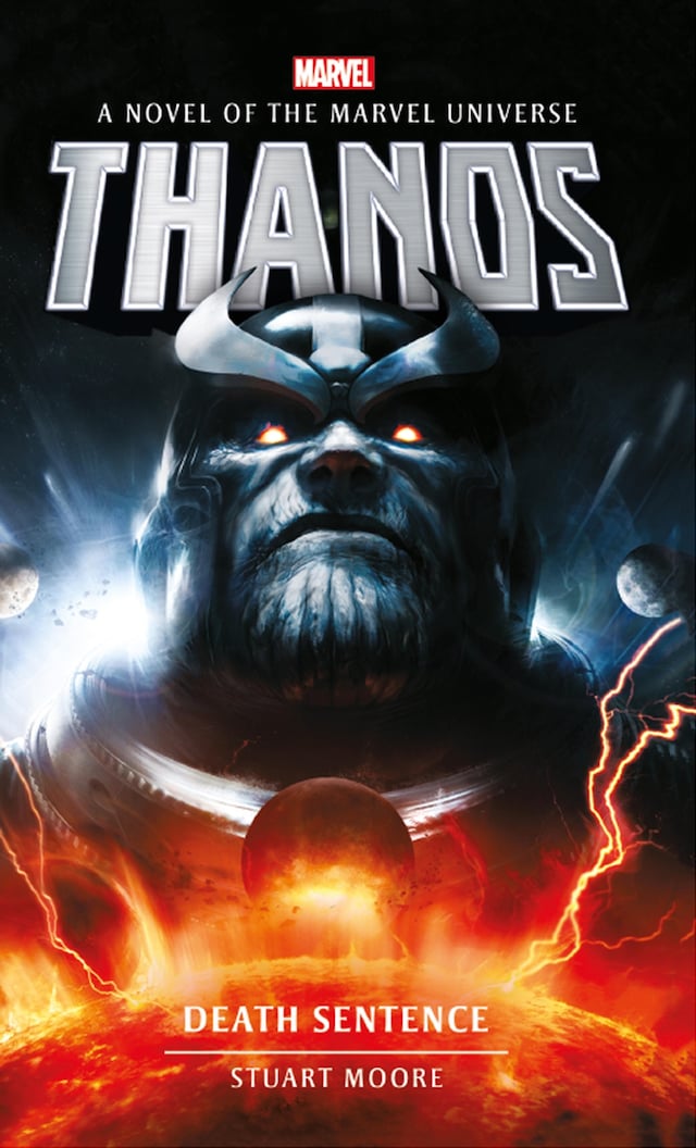 Book cover for Thanos