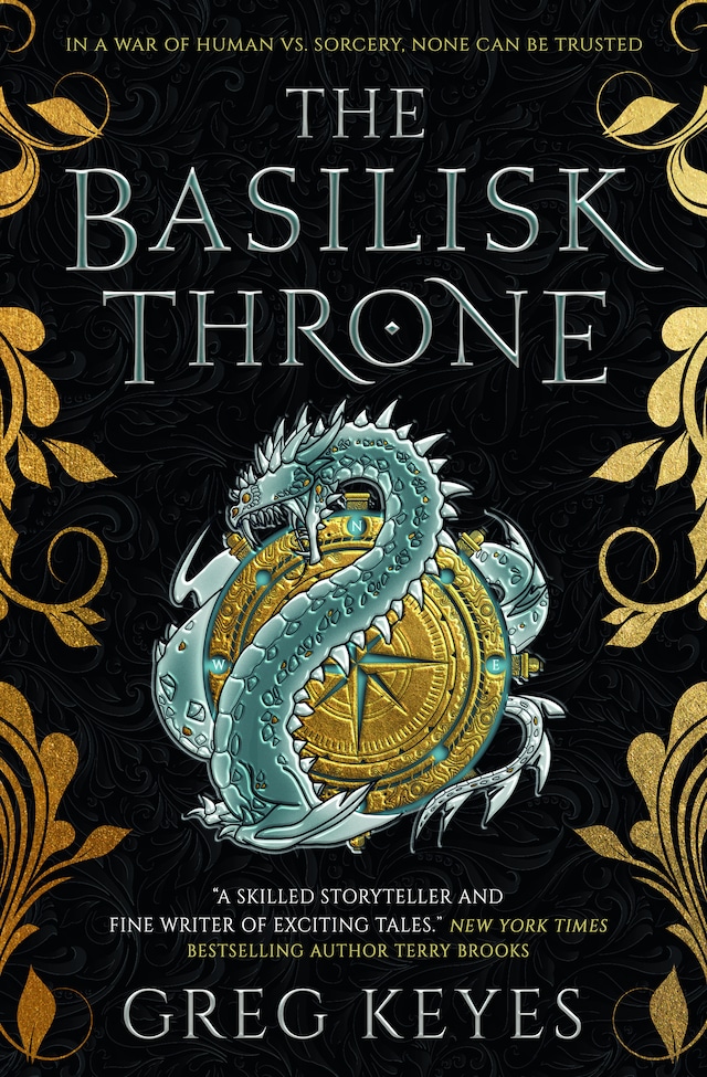 Boekomslag van The Basilisk Throne