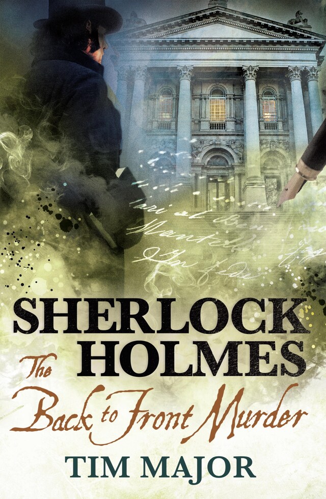 Portada de libro para The New Adventures of Sherlock Holmes - The Back-to-Front Murder