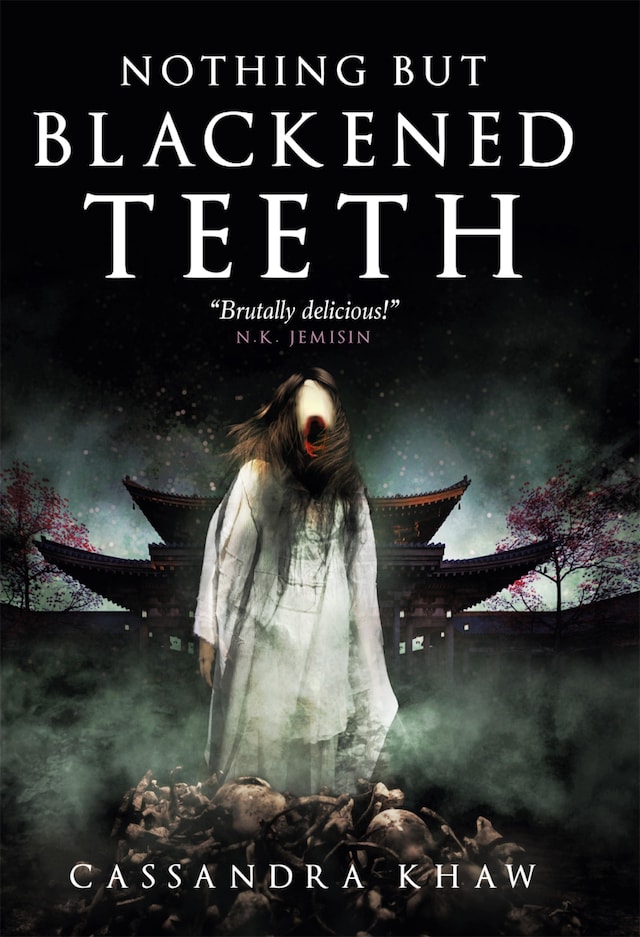 Book cover for Nothing But Blackened Teeth