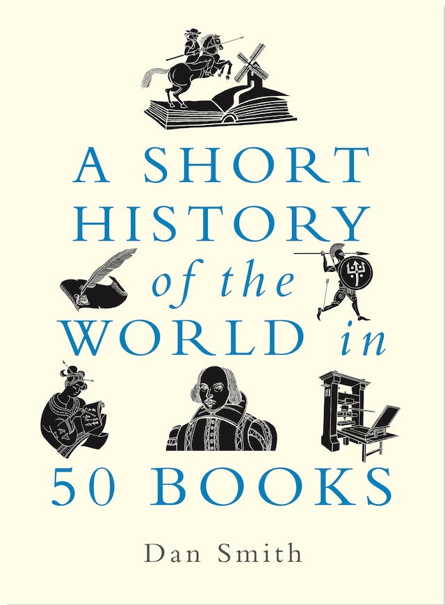 Portada de libro para A Short History of the World in 50 Books