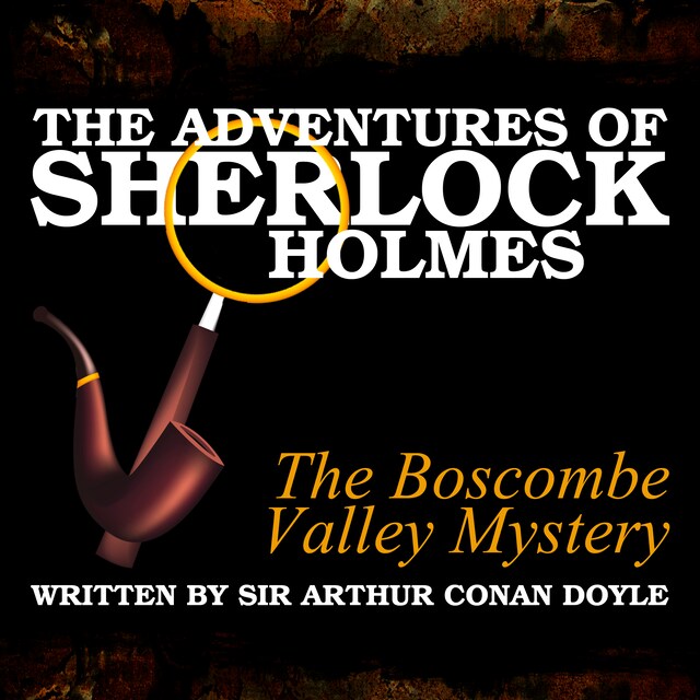 Portada de libro para The Adventures of Sherlock Holmes - The Boscombe Valley Mystery