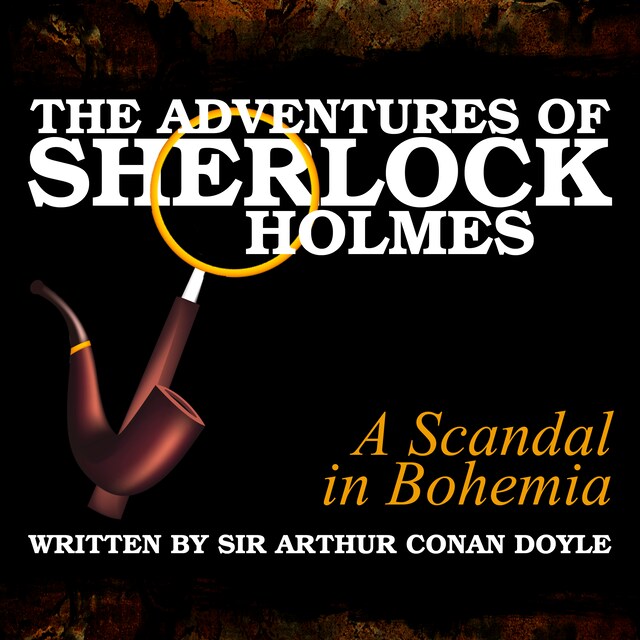 Book cover for The Adventures of Sherlock Holmes - A Scandal in Bohemia