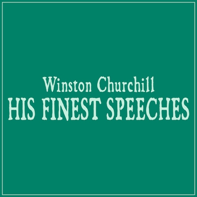 Okładka książki dla His Finest Speeches