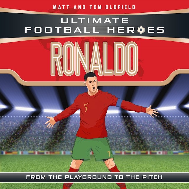 Boekomslag van Ultimate Football Heroes: Ronaldo (Wing Wizards 1)