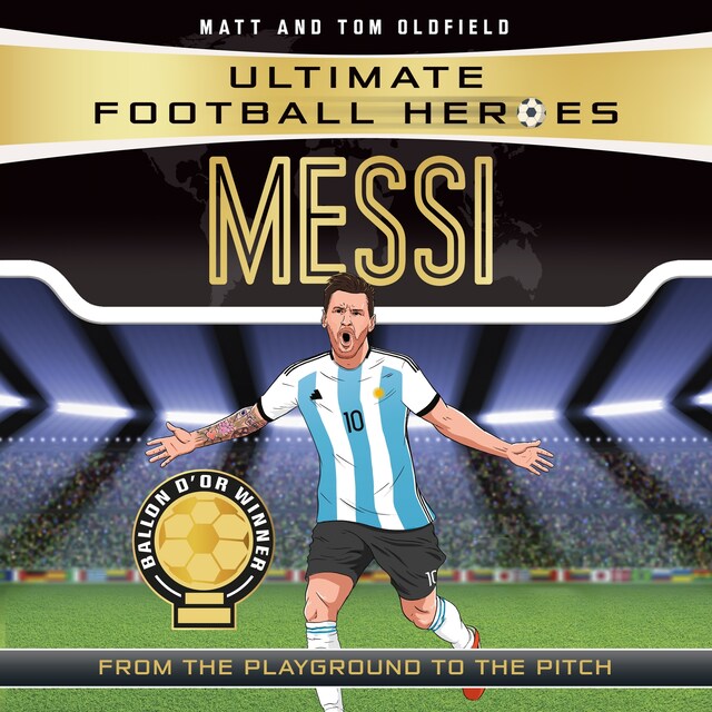 Book cover for Messi (Ultimate Football Heroes - the No. 1 football series)