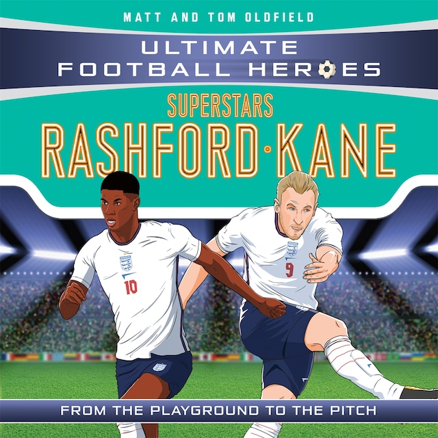 Book cover for Rashford / Kane (Ultimate Football Heroes - the Number 1 football series) - UEFA Euro edition