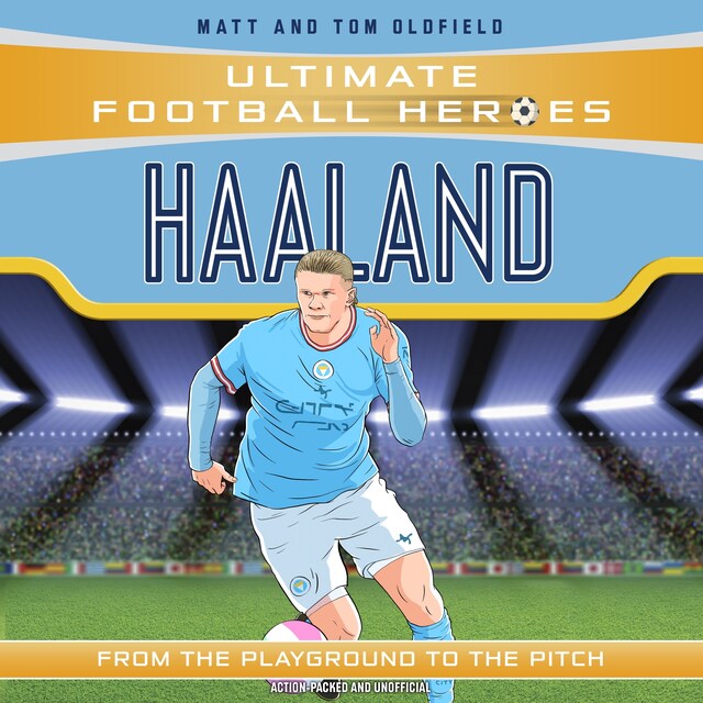 Book cover for Ultimate Football Heroes: Haaland (Goal Machines 1)