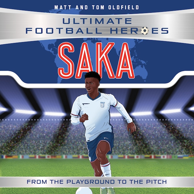 Buchcover für Saka (Ultimate Football Heroes - International Edition) - Includes the road to Euro 2024!