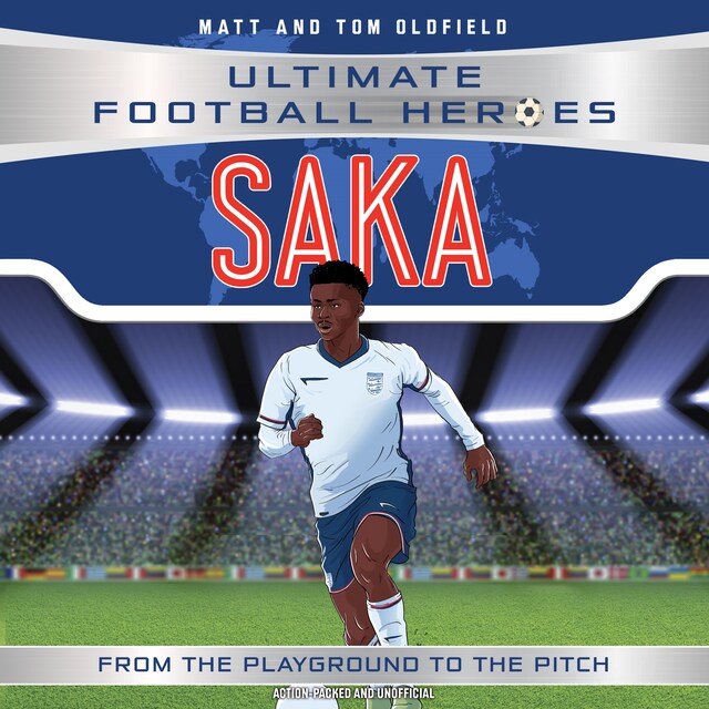 Boekomslag van Saka (Ultimate Football Heroes - International Edition) - Includes the road to Euro 2024!