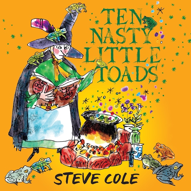 Book cover for Ten Nasty Little Toads