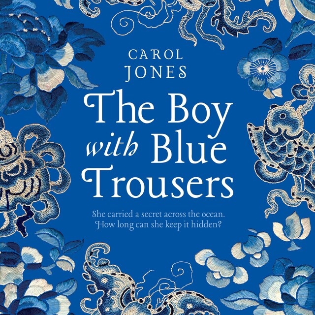 Book cover for The Boy with Blue Trousers