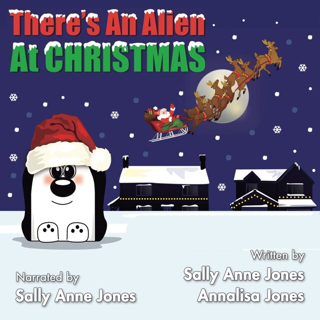 Book cover for There’s An Alien At Christmas