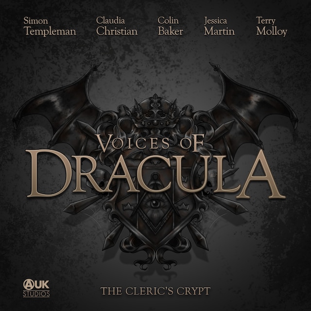 Book cover for Voices of Dracula - The Cleric's Crypt