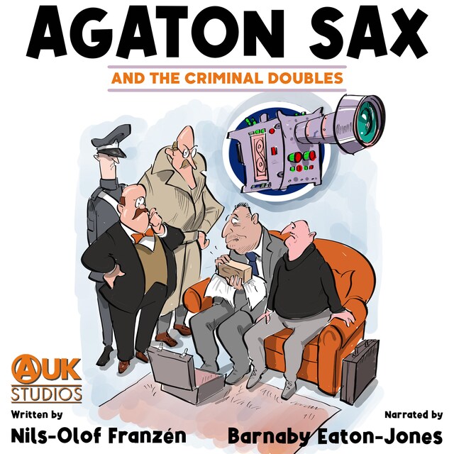 Bogomslag for Agaton Sax and the Criminal Doubles