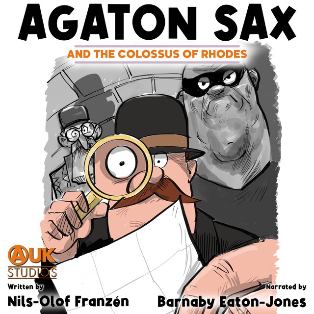 Book cover for Agaton Sax and the Colossus of Rhodes