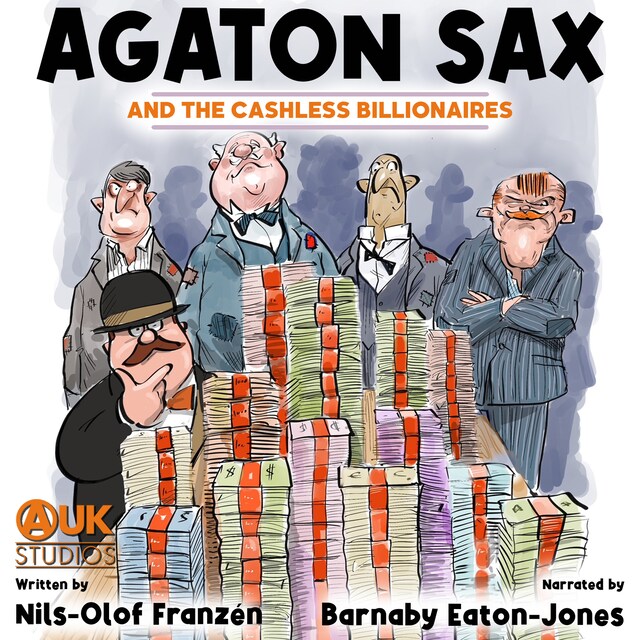 Book cover for Agaton Sax and the Cashless Billionaires