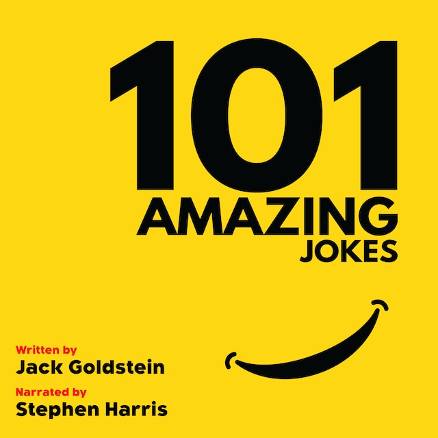Book cover for 101 Amazing Jokes - British Narration Edition