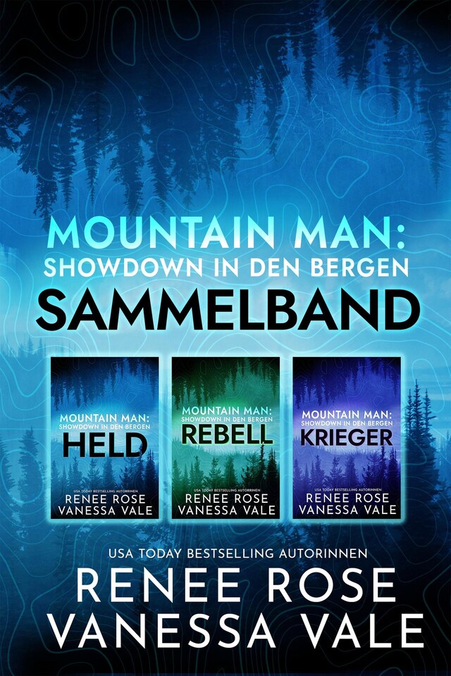 Kirjankansi teokselle Mountain Men: Showdown in den Bergen Sammelband