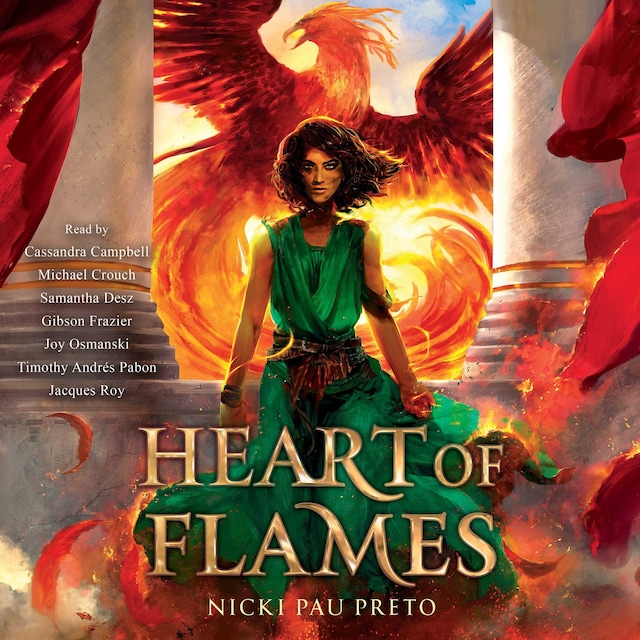Buchcover für Heart of Flames