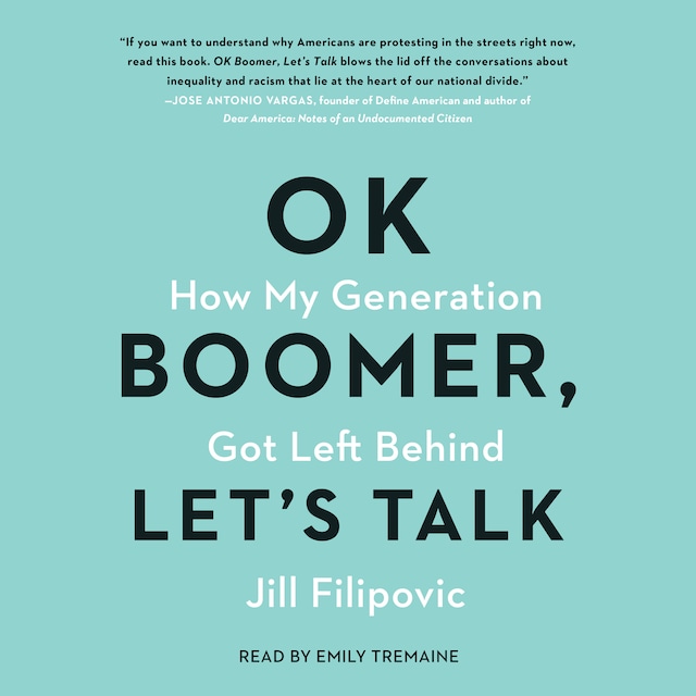 Book cover for Ok Boomer, Let's Talk