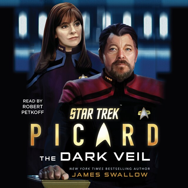 Kirjankansi teokselle Star Trek: Picard: The Dark Veil