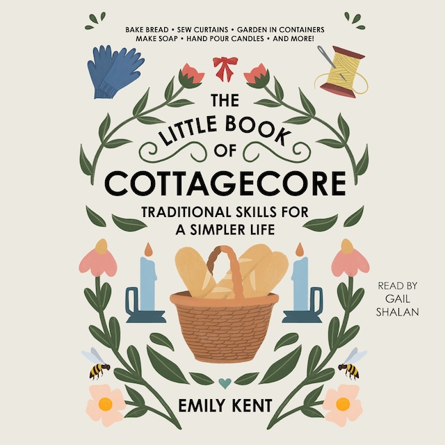 Book cover for The Little Book of Cottagecore