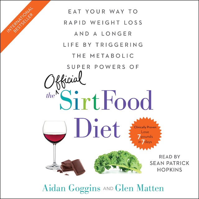 Kirjankansi teokselle The Sirtfood Diet