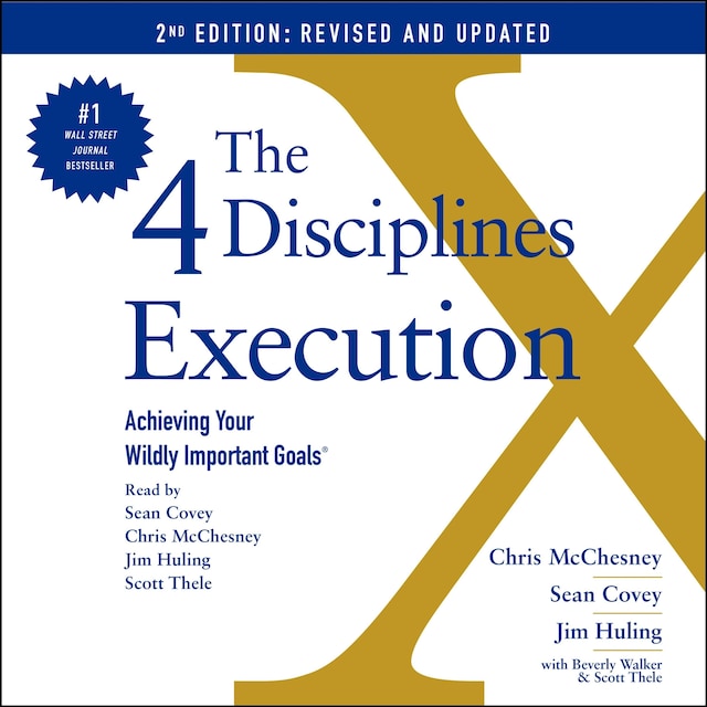 Book cover for The 4 Disciplines of Execution: Revised and Updated
