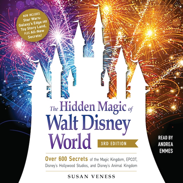 Book cover for The Hidden Magic of Walt Disney World, 3rd Edition