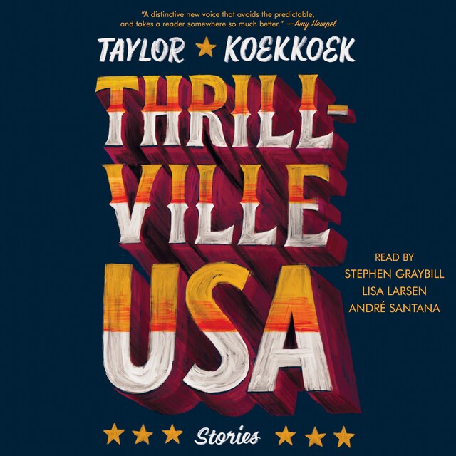 Book cover for Thrillville, USA