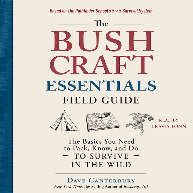 Couverture de livre pour The Bushcraft Essentials Field Guide